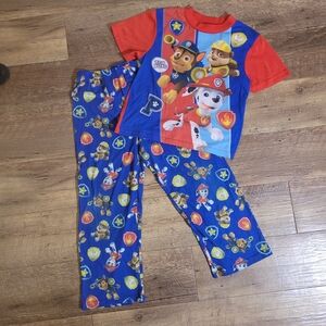 Nickelodeon Red and Blue Paw Patrol Pajama Set